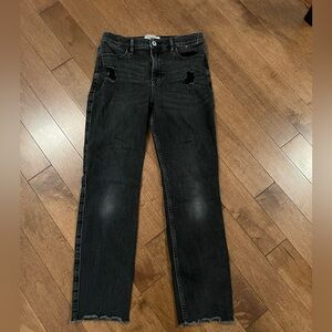 Girl’s Abercrombie kids distressed jeans size 15/16